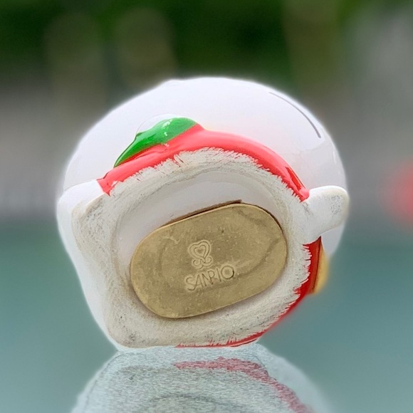 Hello Kitty 1976 Sanrio Retro Ceramic Small Coin Bank Figurine Made in Japan - Picture 7 of 8